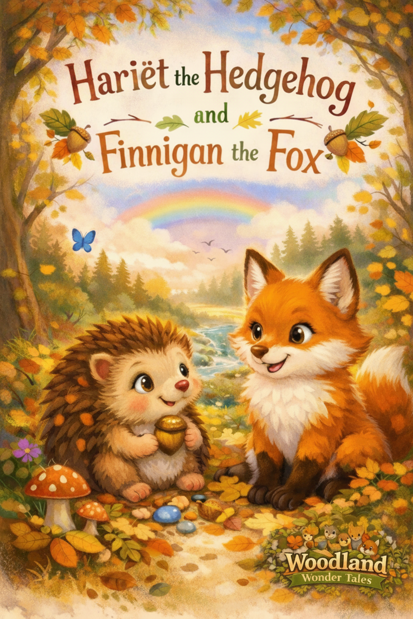 Hariët the Hedgehog and Finnigan the Fox